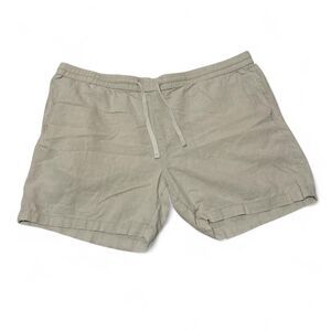 Goodfellow & co men’s linen shorts worn once  xxl